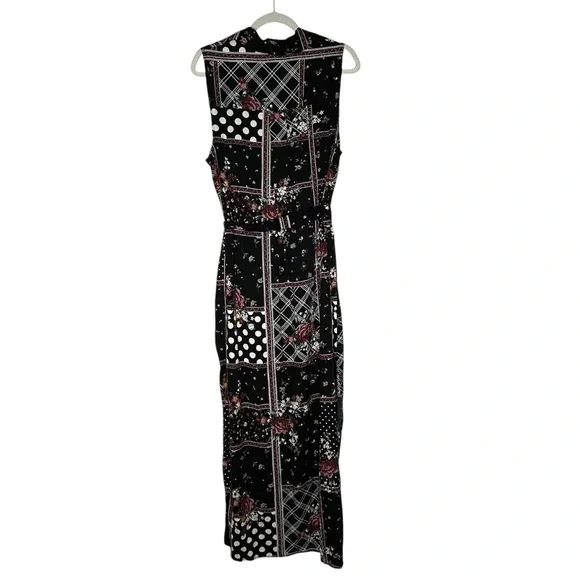 Torrid Patchwork Floral Challis Maxi Shirt Dress NWT - Picture 5 of 16